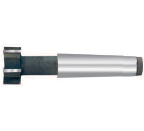 Cemented carbide T-shaped flute milling cutter