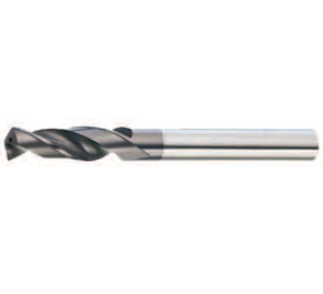 Solid carbide internal cooling drill