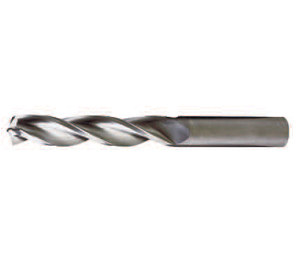 Solid carbide three-edge drill